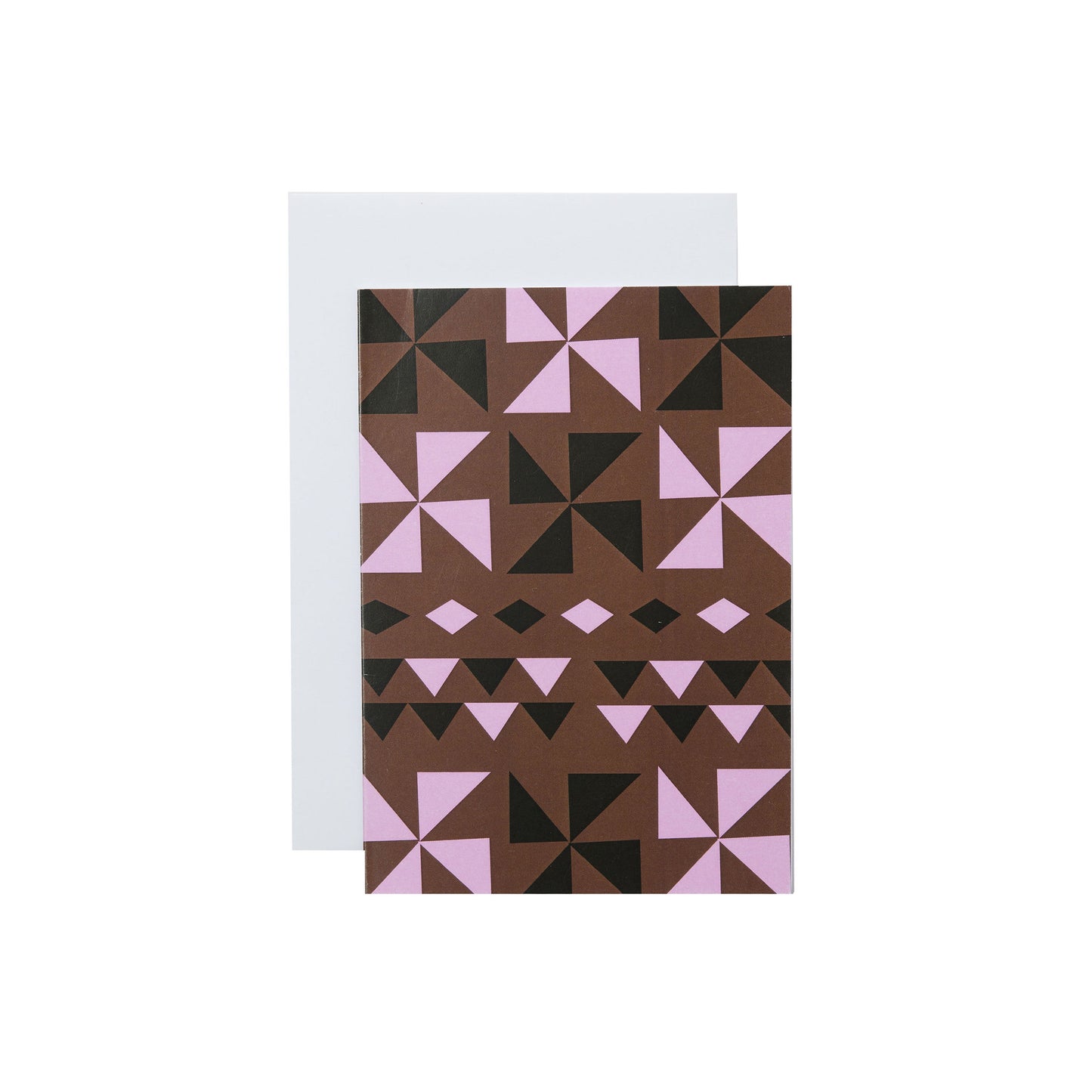 Manulua Choc-Pink Greeting Card