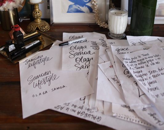 OLAGA SAMOA — A Journal Born From Grief, Memory & Samoan Life